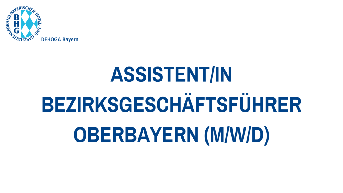 Dehoga Bayern Interne Stellenangebote